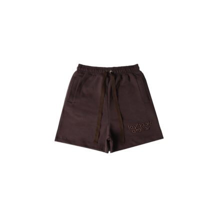 Brown Drop Crotch Shorts