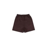 Brown Drop Crotch Shorts - Image 2